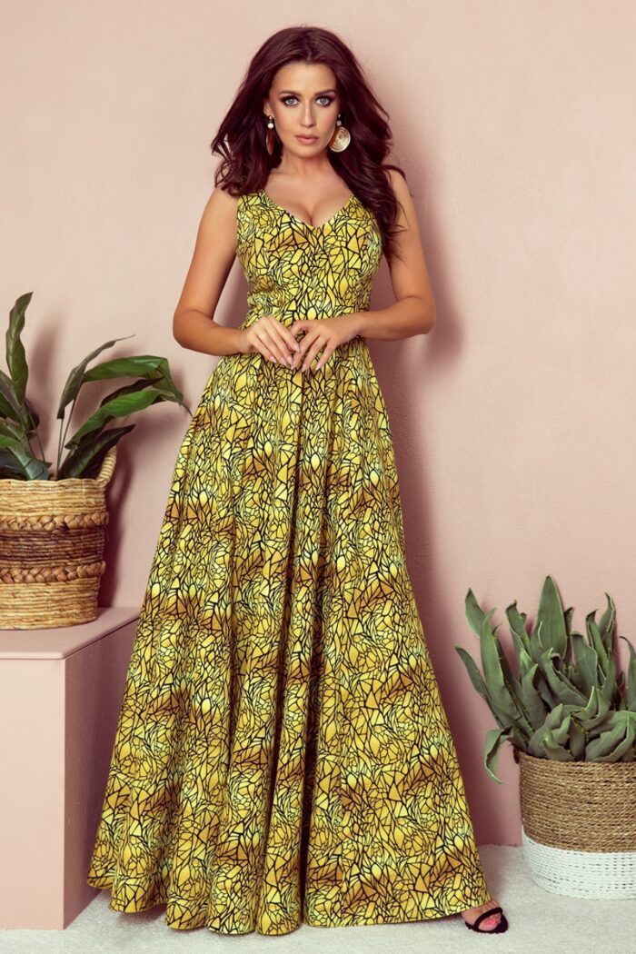 Rochie lungă model 134966 Numoco