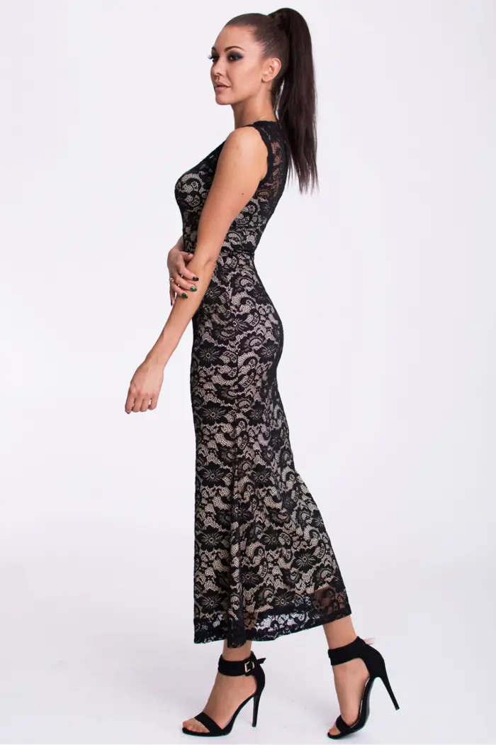 Rochie lungă model 61332 YourNewStyle