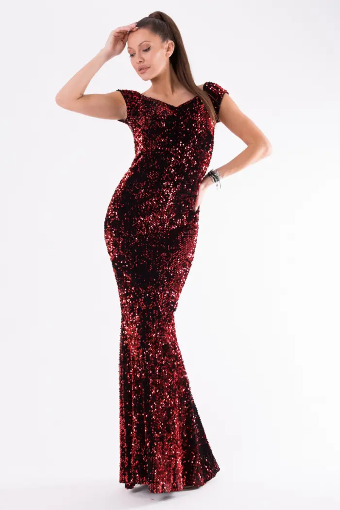 Rochie lungă model 125230 YourNewStyle